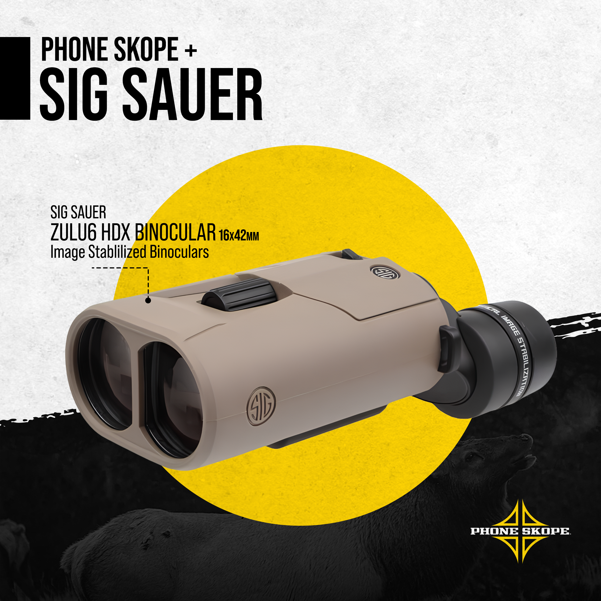 Sig Sauer ZULU6 HDX 16x42mm | Phone Skope